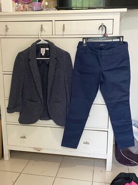 Old Navy Pixie Pants with blazer